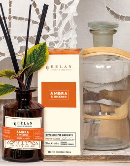 Diffusore per Ambiente con Bastoncini - Ambra e Incenso - 5
