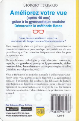 Améliorez Votre Vue — Livre - 2