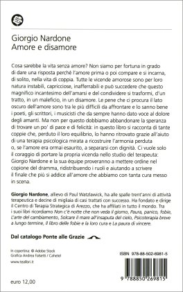 Amore e Disamore — Libro - 2