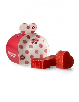 Scatolina regalo "Amorevole": Bouquet di Saponi Cuore - 1