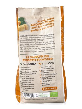 Anacardi Attivati e Salati Bio - 3