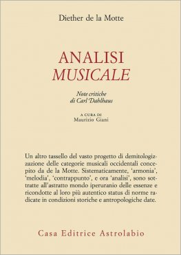 Analisi Musicale — Libro - 1