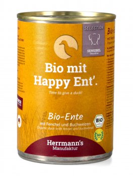 Anatra Bio con Finocchio e Grano Saraceno per Cani - 1
