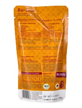 Anatra Bio con Zucchine per Cani - 2