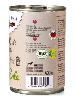 Anatra Bio con Verdure per Cani - 2