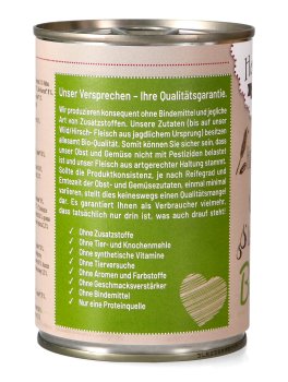 Anatra Bio con Verdure per Cani - 4