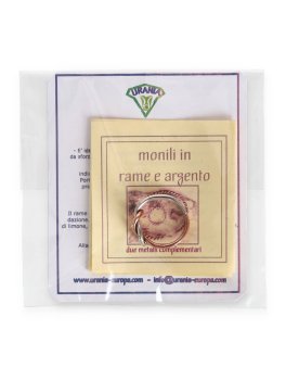 Anello Artigianale con "Nodo Piano" in Rame e Argento - 5