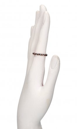 Anello Artigianale in Argento e Rame "Arwen" - 2