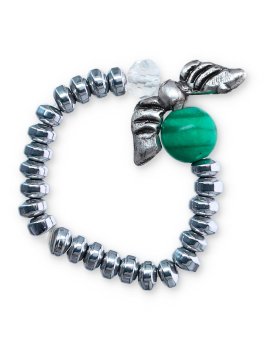 Anello con Pietre e Ali d'Angelo - 1