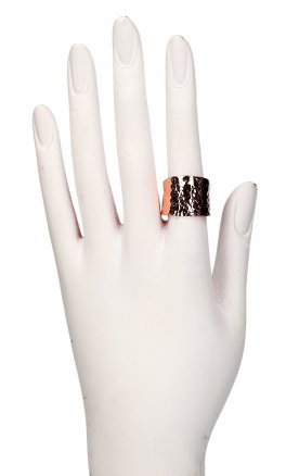 Anello In Rame Longobardo - Piccolo