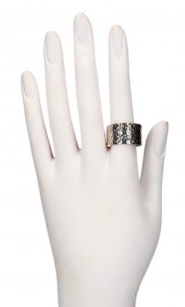 Anello Argento  - Longobardo - 1