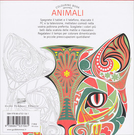 Animali - Colorouring Book Antistress — Libro - 2