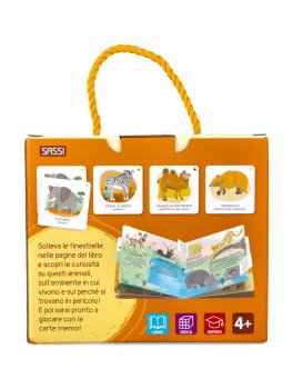 Animali da Salvare - Deserti e Savane — Libro/Gioco - 2