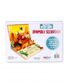 Animali Selvaggi - Natura Pop Up — Libro - 2