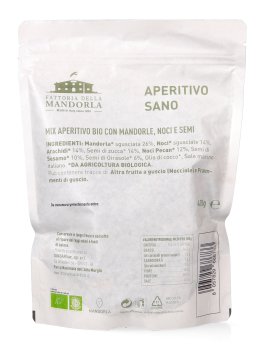 Aperitivo Sano Bio Mix di Mandorle Noci e Semi - 2