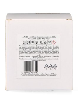 Aprile - Candela Profumata in Cera di Soia - 6