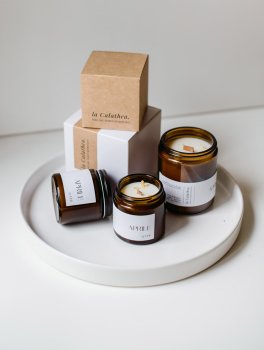 Aprile - Candela Profumata in Cera di Soia - 8