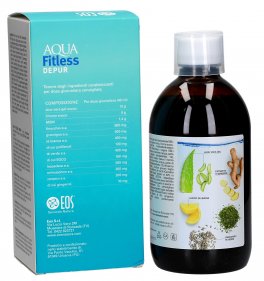 Aqua Fitless Depur - Integratore a base di Aloe Vera, MSM ed Estratti di Tè Verde, Finocchio, Gramigna, Lespedeza, Othosiphon e Zenzero - 3