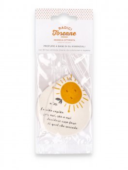 Arancia Ottimista - Deodorante per Auto e Ambienti - 1