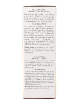 Argà - Olio/Shampoo con Olio di Argan e Semi di Lino - 5
