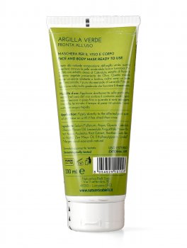 Maschera per il Viso e Corpo - Argilla Verde - 2