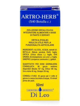 Artro-Herb Composto S40 Betulla  - Soluzione Idroalcolica - 5