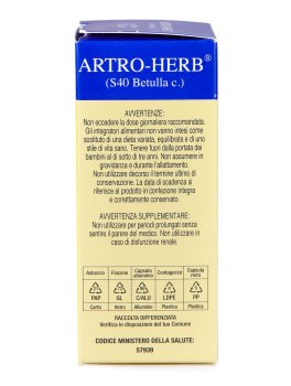 Artro-Herb Composto S40 Betulla  - Soluzione Idroalcolica - 6