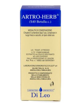 Artro-Herb Composto S40 Betulla  - Soluzione Idroalcolica - 7