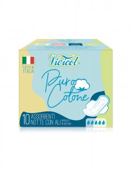Assorbenti con Ali "Notte Extra" - 10 Pezzi - 2