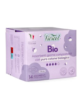 Assorbenti Giorno in Cotone Bio con Ali - 1