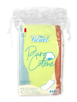 Assorbenti in Cotone Bio Ipoallergenici - 12 Pezzi - 1