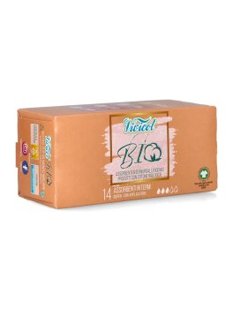 Assorbenti Interni con Applicatore in Cotone Biologico - Super - 14 - 1