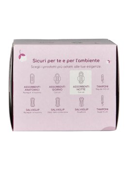 Assorbenti Notte in Cotone Bio con Ali - Flusso Abbondante - 3
