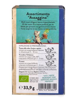 Assortimento di Tè e Tisane Biologiche "Assaggino" - 3