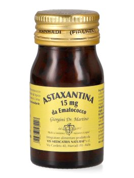 Astaxantina 15 mg da Ematococco - 120 Pastiglie - 1