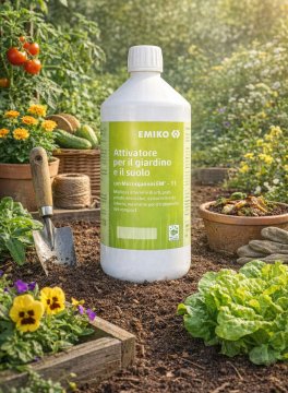 Attivatore per il Giardino e il Suolo EMIKO® con Microrganismi EM® - 4