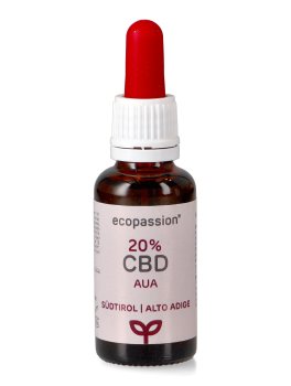 AUA 20 - 20% CBD + Enotera, Boswellia, Tea Tree e Limone - 2