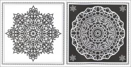 Auguri e Decori - Libri Antistress da Colorare — Libro - 3