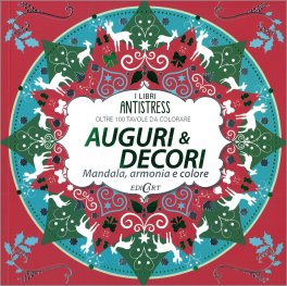 Auguri e Decori - Libri Antistress da Colorare — Libro - 1