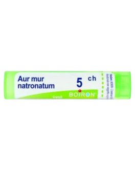 Aurum Muriaticum Natronatum Boiron 5CH Granuli - 1