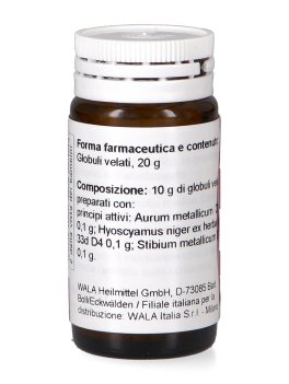 Aurum / Stibium / Hyoscyamus Globuli Velati 20g - 2