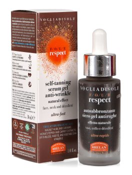Autoabbronzante Siero Gel Antirughe Viso -  Four Respect - 2