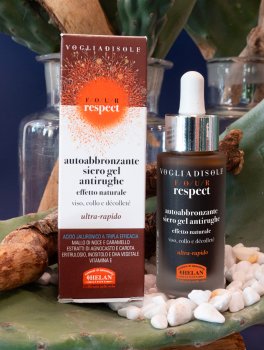 Autoabbronzante Siero Gel Antirughe Viso -  Four Respect - 6