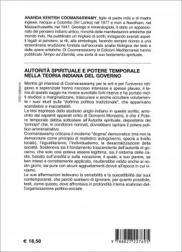 Autorità Spirituale e Potere Temporale nella Teoria Indiana del Governo — Libro - 2