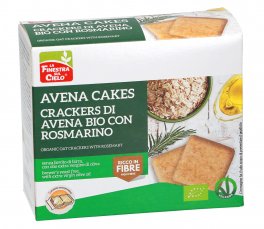 Avena Cakes - Crackers di Avena con Rosmarino
