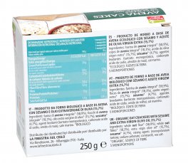 Avena Cakes - Crackers di Avena Bio - 2