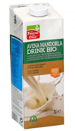 Avena Mandorla Drink Bio - Bevanda a base di Avena e Mandorla - 1