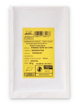 B507-50 - Semi di Cima di Rapa Sessantina - 50 gr - 4