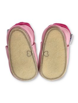 Babbucce Bimba Inch Blue - Sheep Baby Pink - 2