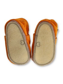 Babbucce Bimbo Inch Blue - Dino Tangerine Suede - 2